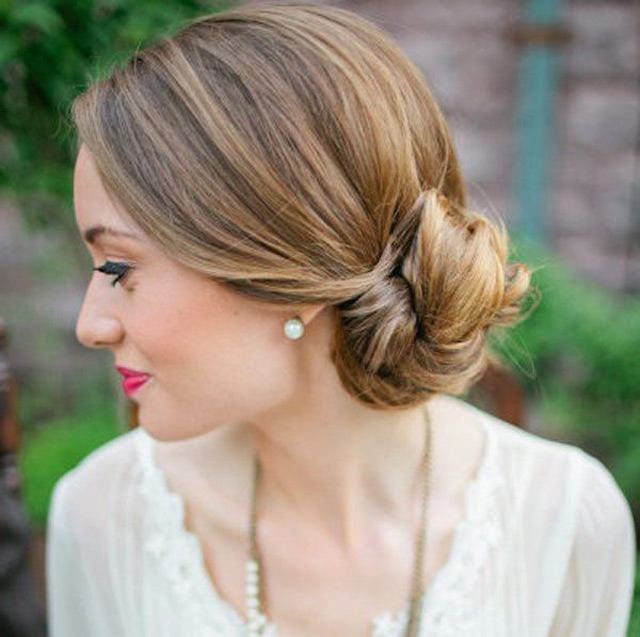 20 Low Updo Hair Styles for the Bride  ~ we ♥ this! moncheribridals.com