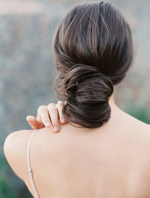 20 Low Updo Hair Styles for the Bride  ~ we ♥ this! moncheribridals.com