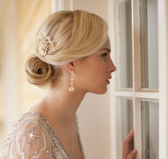 20 Low Updo Hair Styles for the Bride  ~ we ♥ this! moncheribridals.com