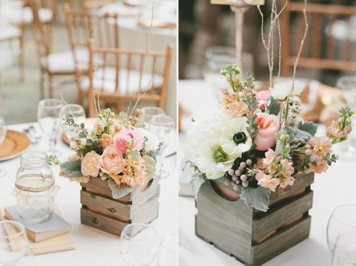 18 Non Mason Jar Rustic Wedding Centerpieces You've Got To See! ~ we ❤ this! moncheribridals.com