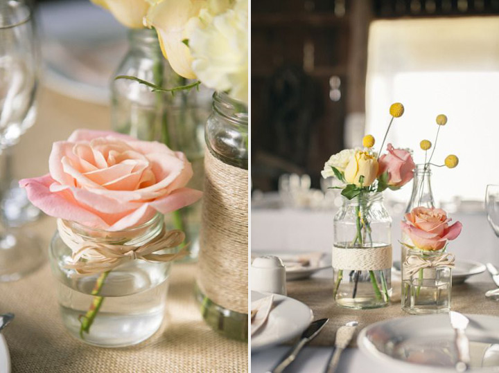 18 Non Mason Jar Rustic Wedding Centerpieces You've Got To See! ~ we ❤ this! moncheribridals.com