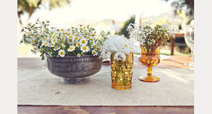18 Non Mason Jar Rustic Wedding Centerpieces You've Got To See! ~ we ❤ this! moncheribridals.com