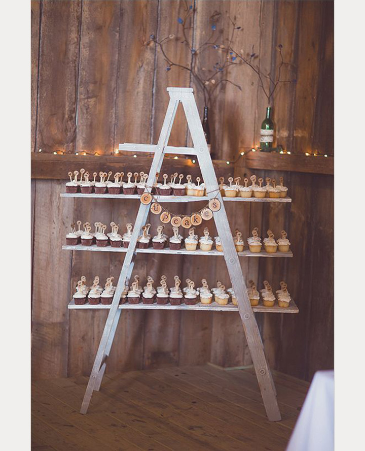 Rock'n Rustic Wedding Dessert Tables & Displays ~ we ❤ this! moncheribridals.com