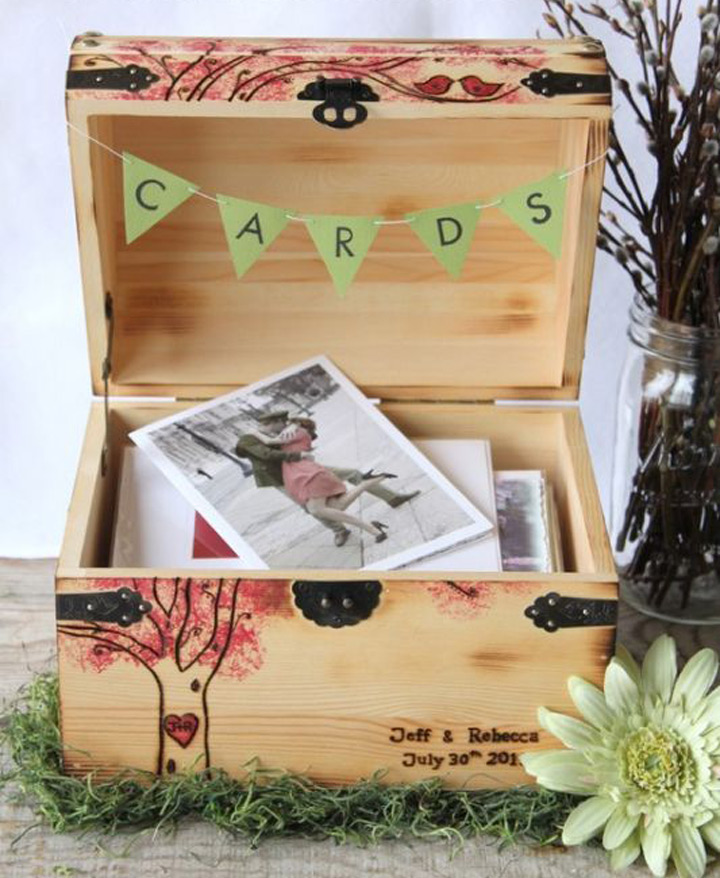 Unique & Creative Wedding Card Box Ideas