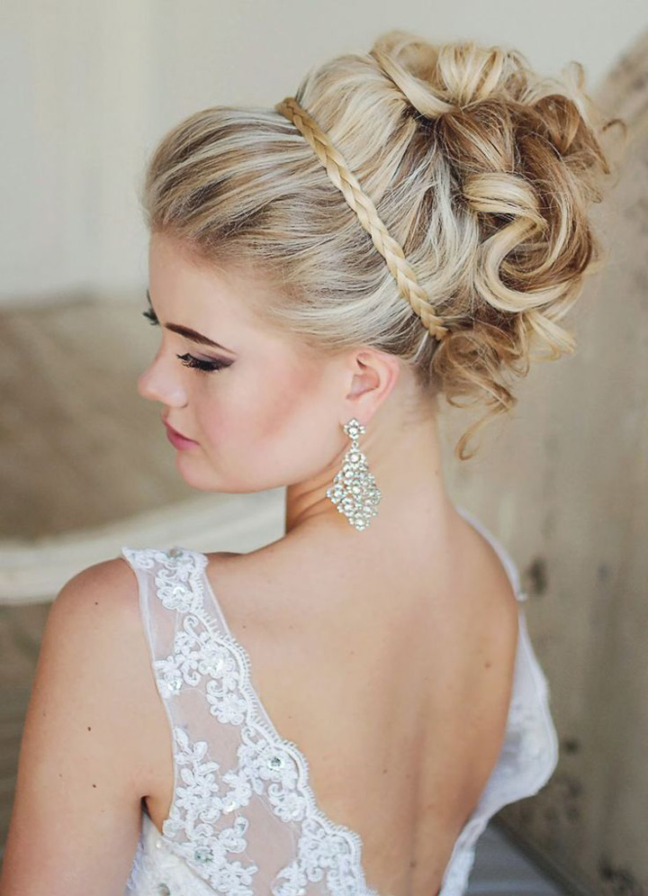 Drop Dead Gorgeous Curly Wedding Updos ~ we ♥ this! moncheribridals.com