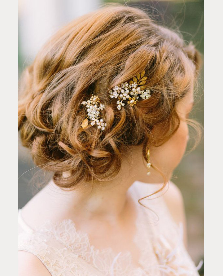 Drop Dead Gorgeous Curly Wedding Updos ~ we ♥ this! moncheribridals.com