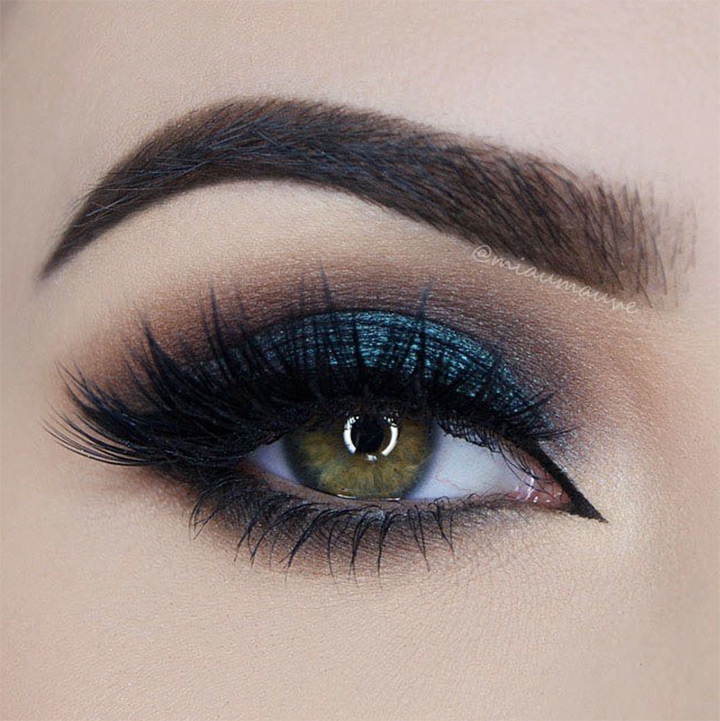dramatic eye makeup
