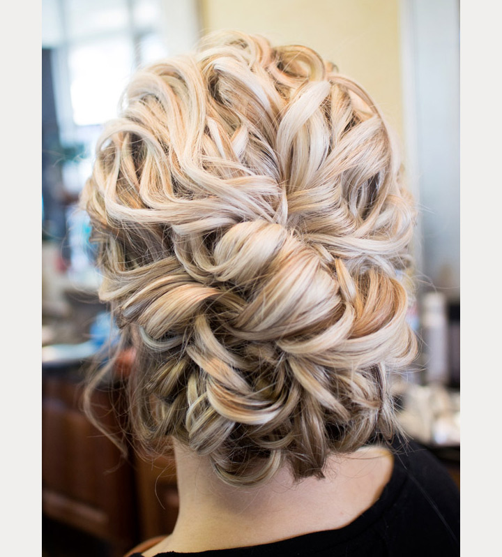 Drop Dead Gorgeous Curly Wedding Updos ~ we ♥ this! moncheribridals.com