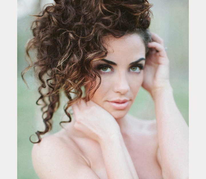 Drop Dead Gorgeous Curly Wedding Updos ~ we ♥ this! moncheribridals.com