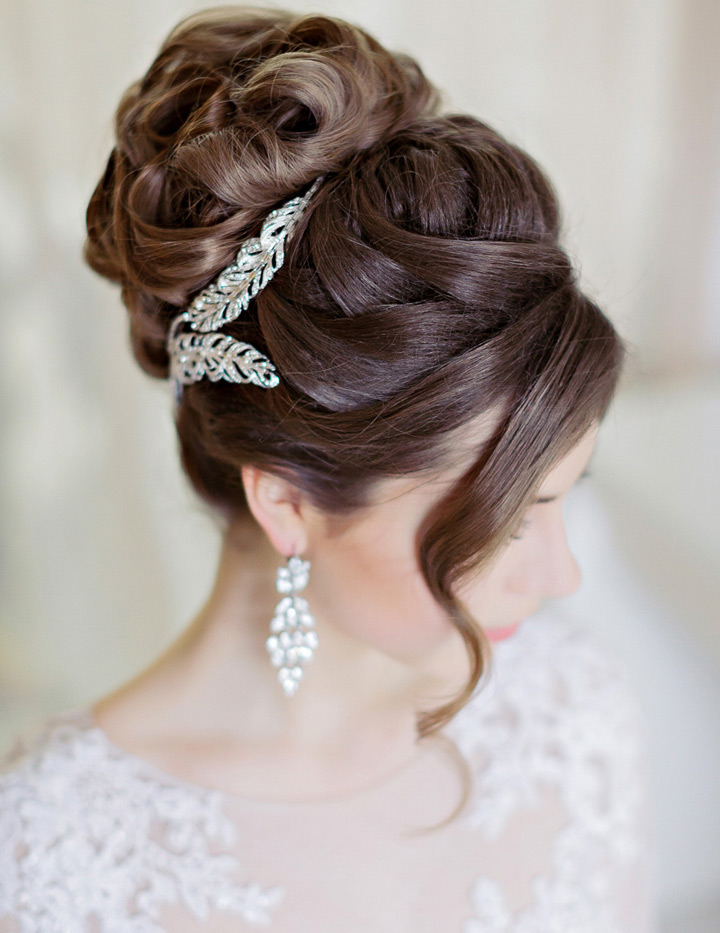 Drop Dead Gorgeous Curly Wedding Updos ~ we ♥ this! moncheribridals.com