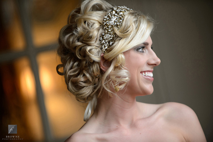 Drop Dead Gorgeous Curly Wedding Updos ~ we ♥ this! moncheribridals.com
