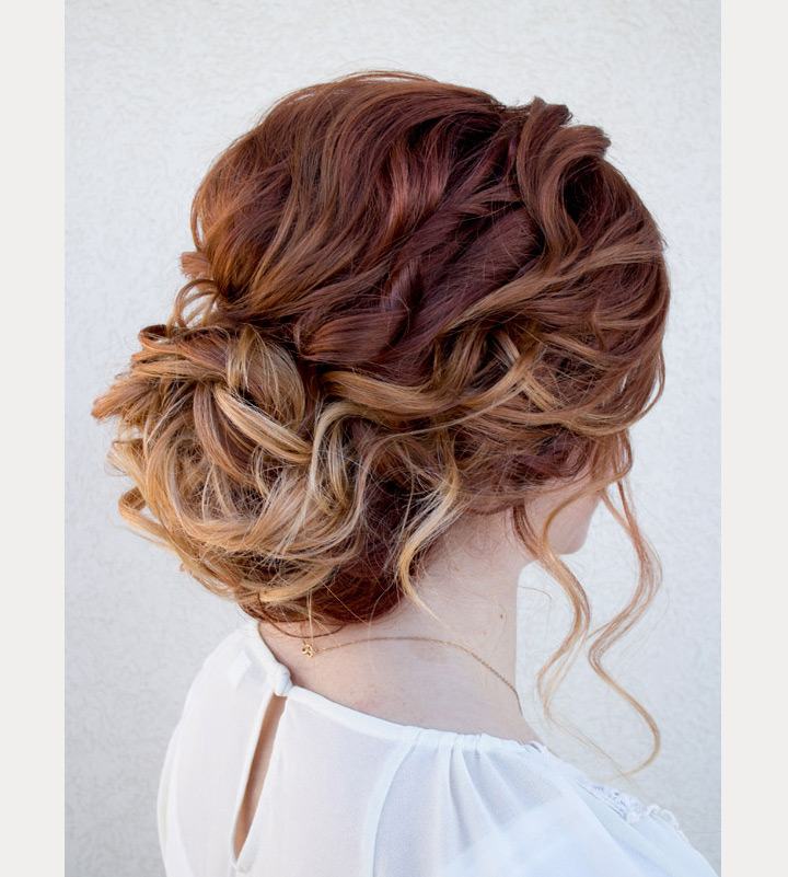 Drop Dead Gorgeous Curly Wedding Updos ~ we ♥ this! moncheribridals.com