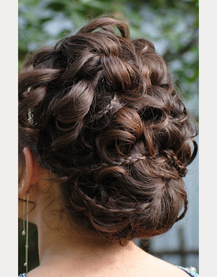 Drop Dead Gorgeous Curly Wedding Updos ~ we ♥ this! moncheribridals.com