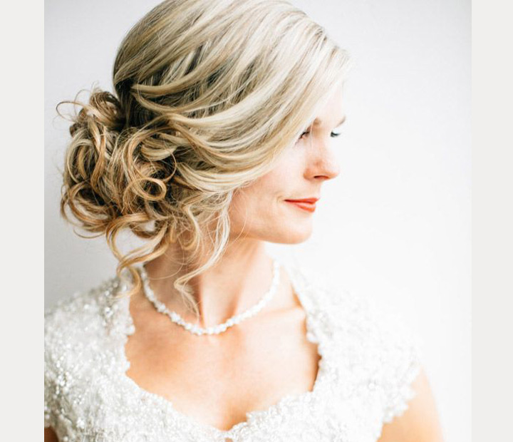 Drop Dead Gorgeous Curly Wedding Updos ~ we ♥ this! moncheribridals.com