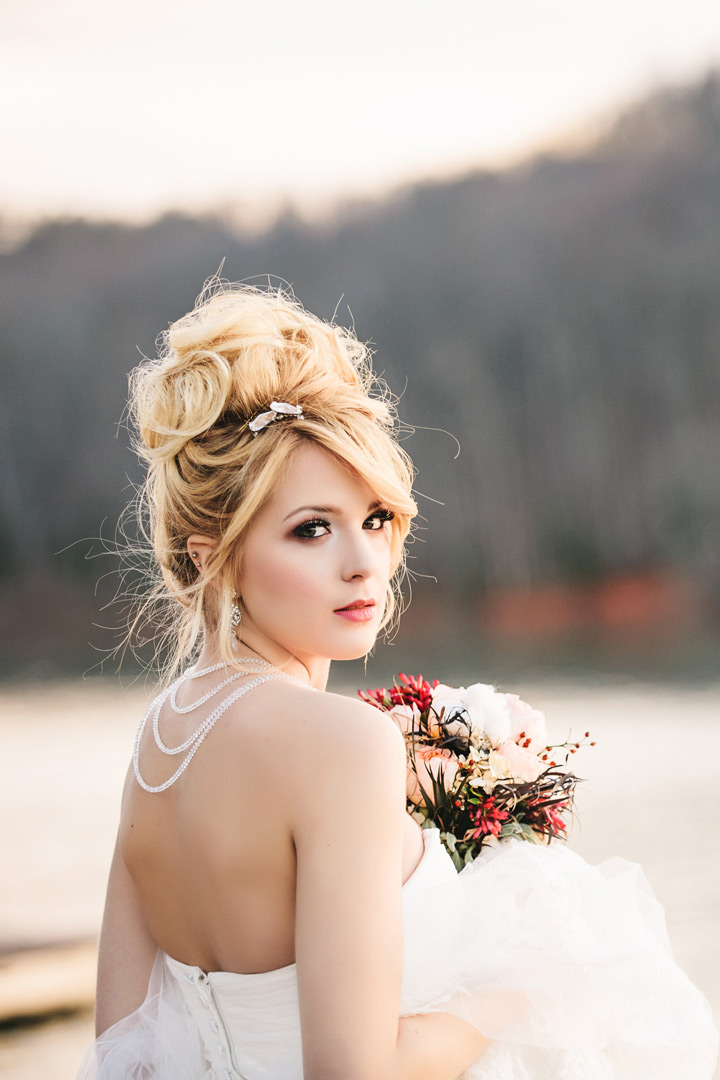 Drop Dead Gorgeous Curly Wedding Updos ~ we ♥ this! moncheribridals.com