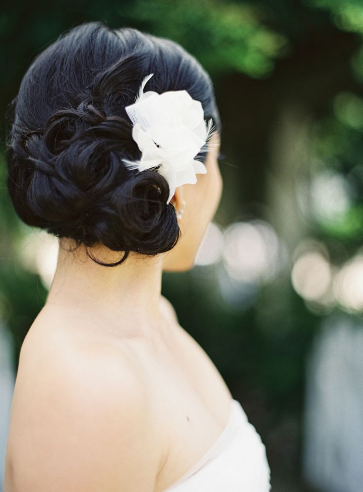 Drop Dead Gorgeous Curly Wedding Updos ~ we ♥ this! moncheribridals.com
