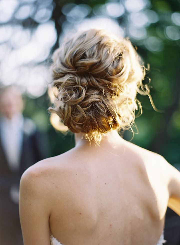 Drop Dead Gorgeous Curly Wedding Updos ~ we ♥ this! moncheribridals.com