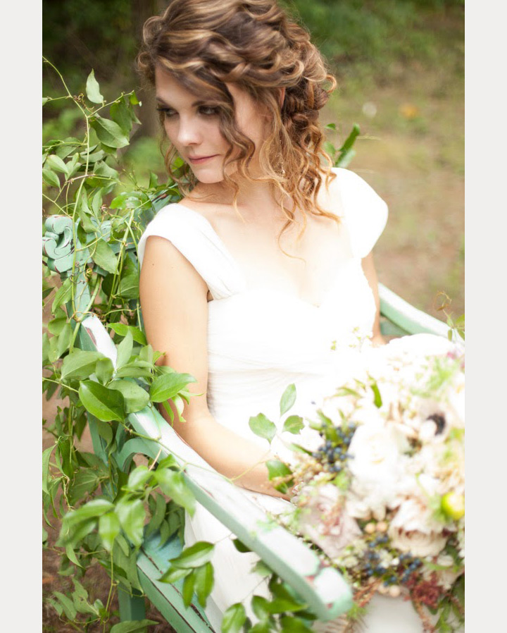 Drop Dead Gorgeous Curly Wedding Updos ~ we ♥ this! moncheribridals.com