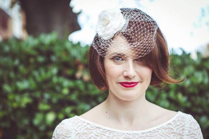 bride with bangs ~ we ❤ this! moncheribridals.com
