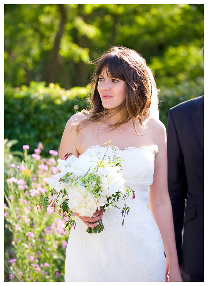 bride with bangs ~ we ❤ this! moncheribridals.com