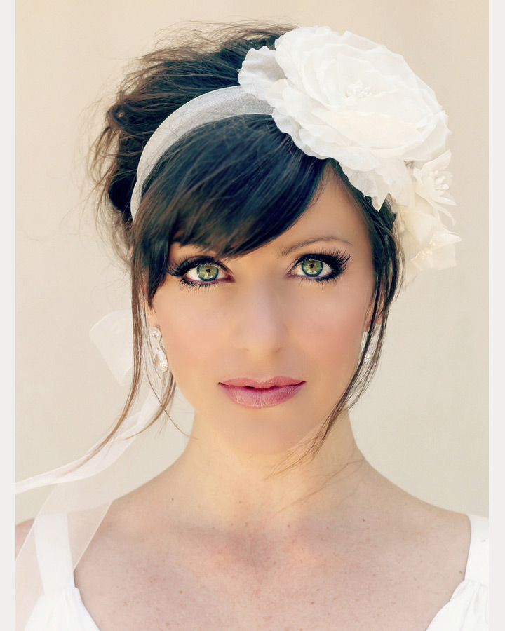 bride with bangs ~ we ❤ this! moncheribridals.com