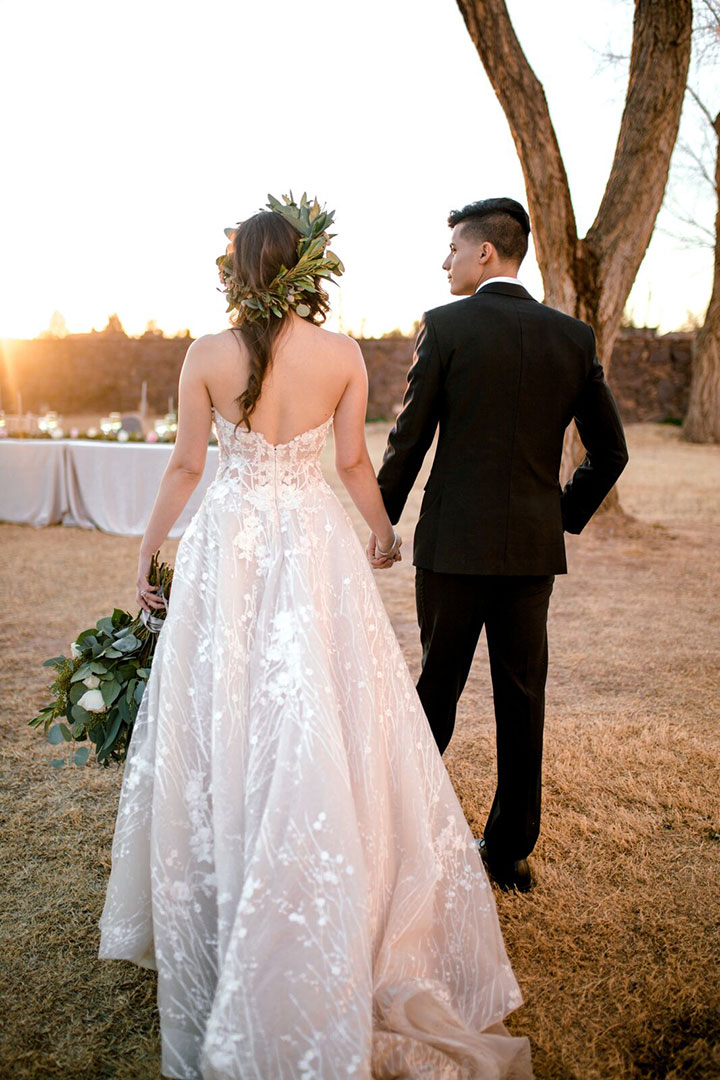 Organic Elegance Styled Shoot from Belle the Magazine Featuring Mon Cheri Bridals
