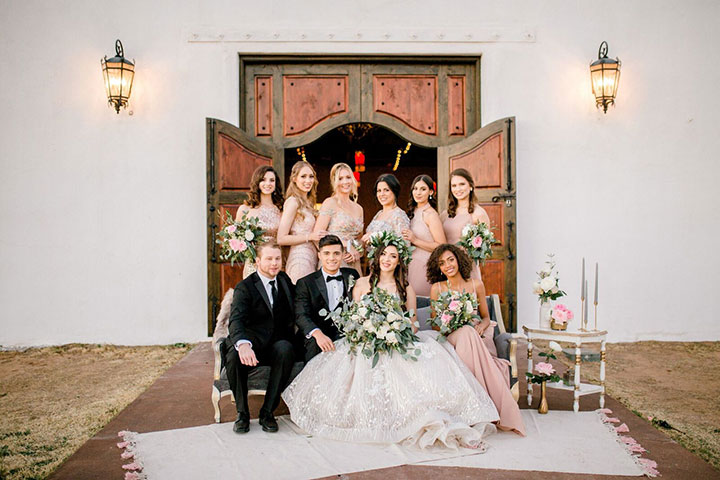 Organic Elegance Styled Shoot from Belle the Magazine Featuring Mon Cheri Bridals