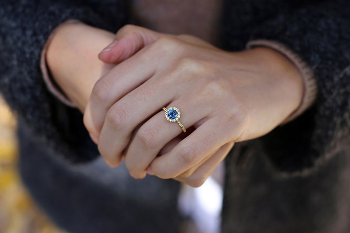 Montana Sapphire Engagement Rings by S. Kind & Co.