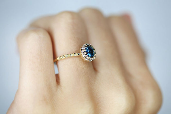 Montana Sapphire Engagement Rings by S. Kind & Co.