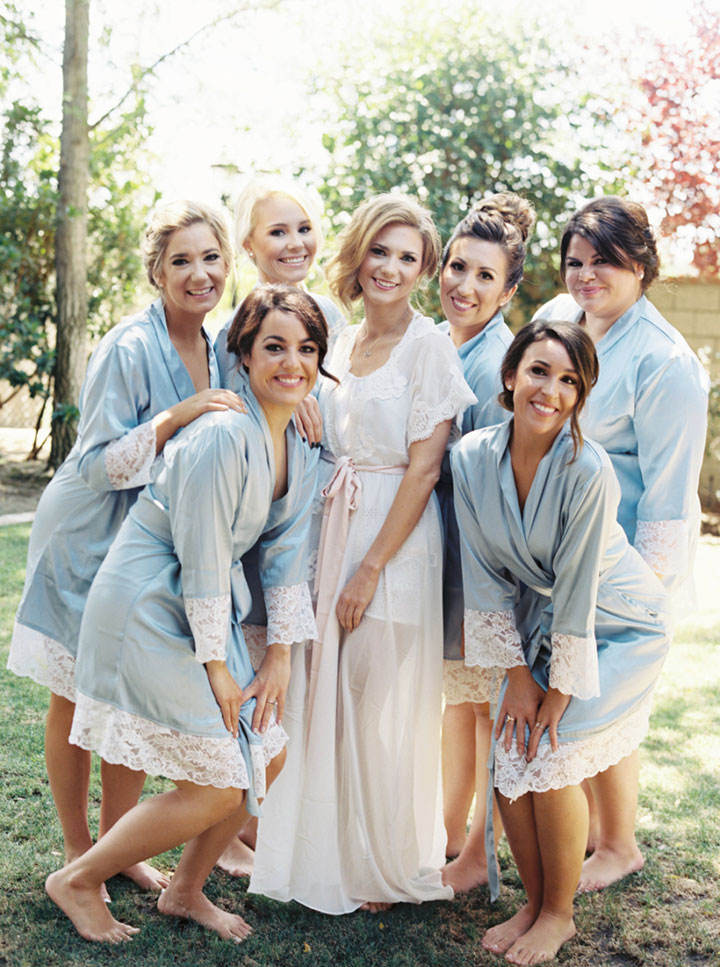 Wedding With A Muted Hue of "Cinderella Blue"
