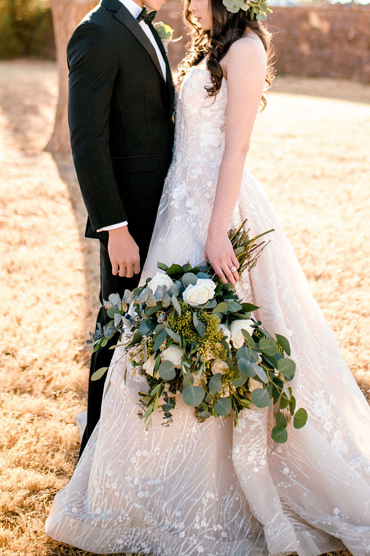 Organic Elegance Styled Shoot from Belle the Magazine Featuring Mon Cheri Bridals