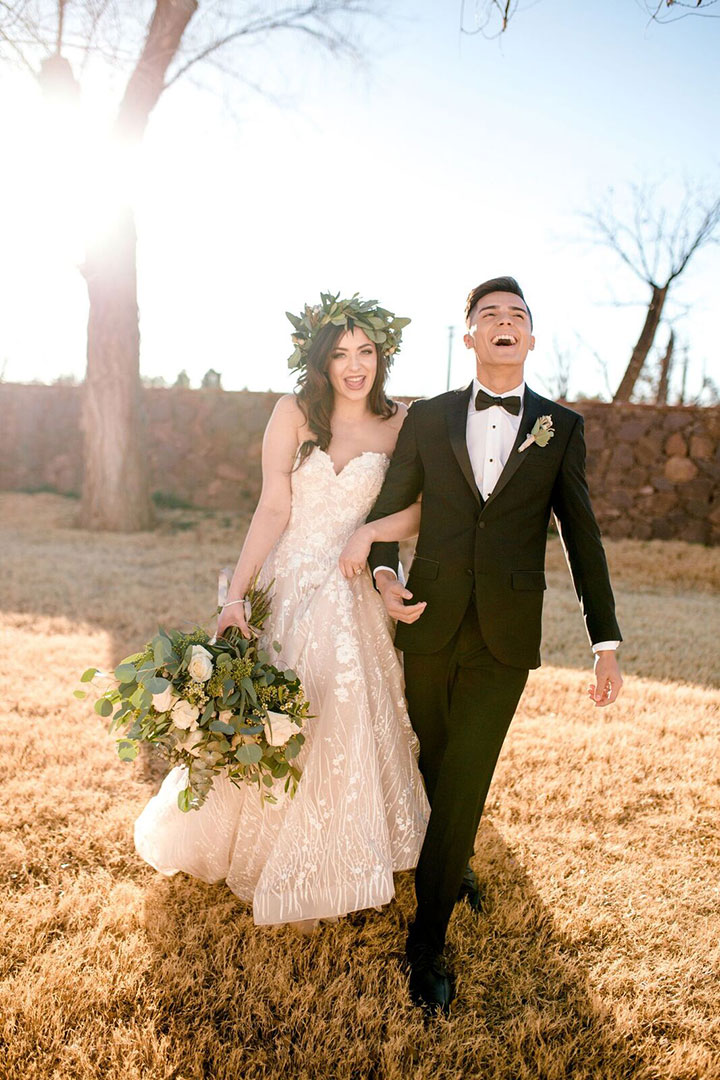 Organic Elegance Styled Shoot from Belle the Magazine Featuring Mon Cheri Bridals