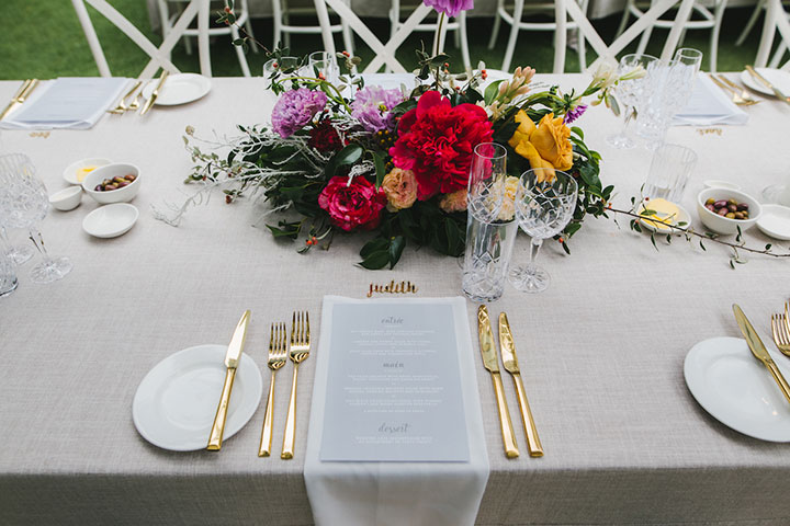 Vibrant Colorful Palette For This May Wedding