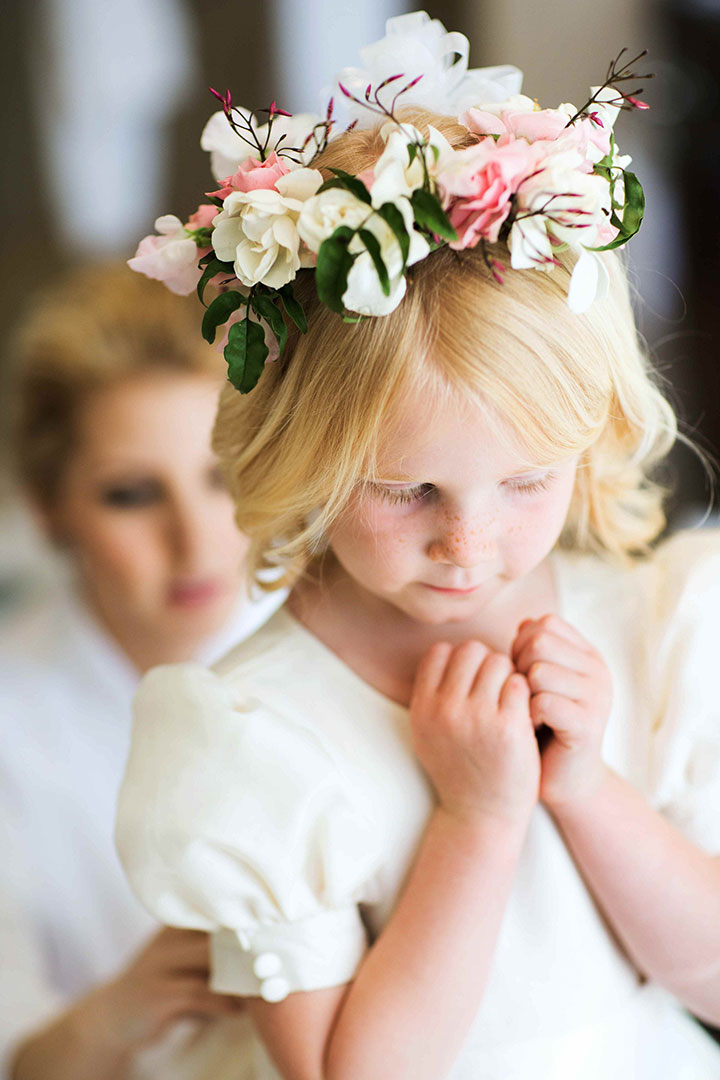 10 of the Sweetest Floral Wreaths for Flower Girls