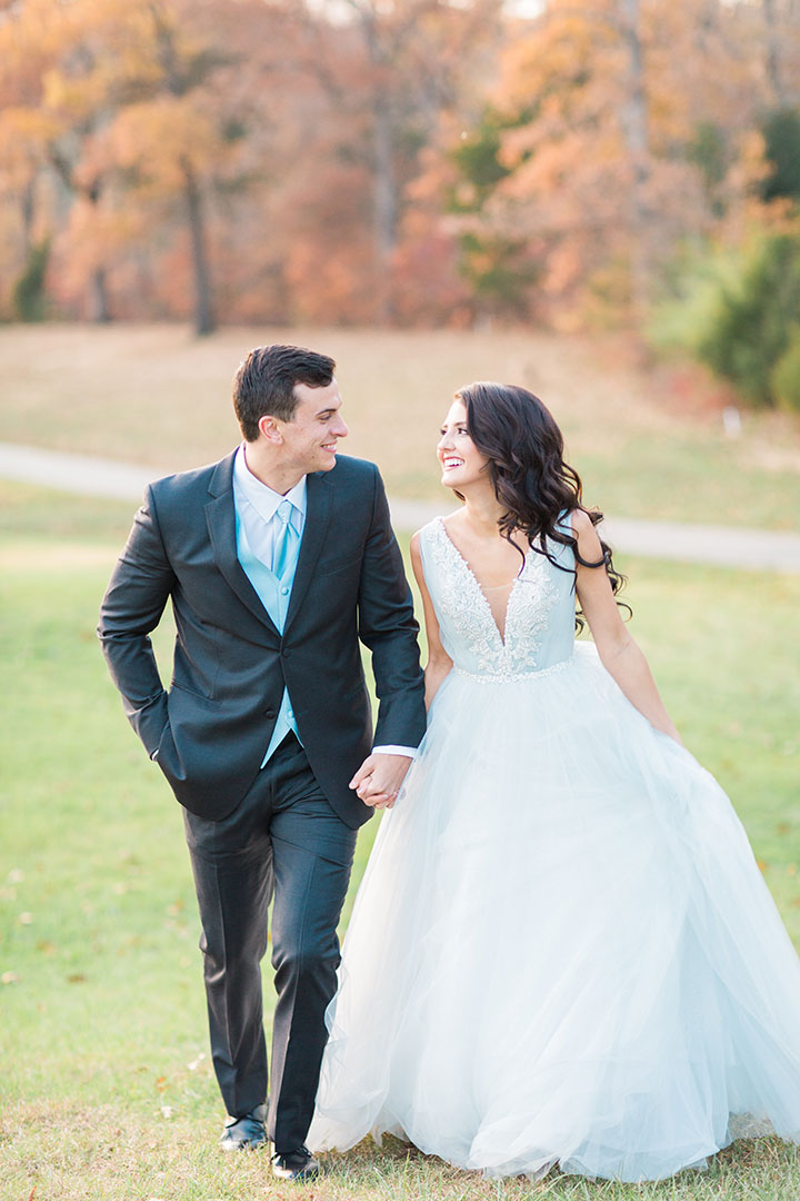 Something Blue Inspirational Wedding Shoot Featuring Martin Thornburg Rena Gown