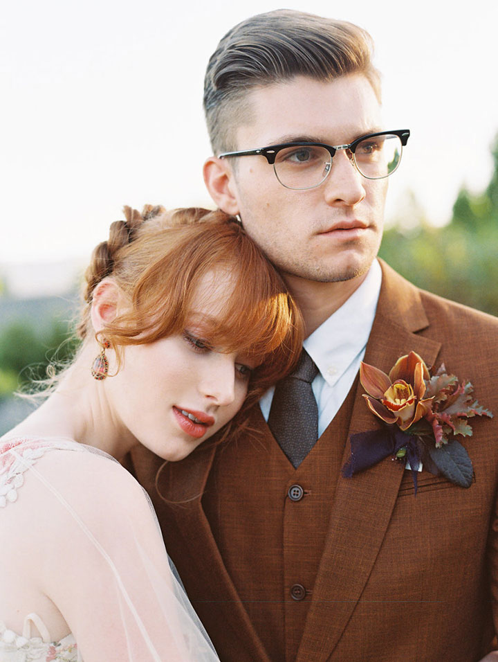 Dutch Braid Updo Perfect For The Romantic Bride