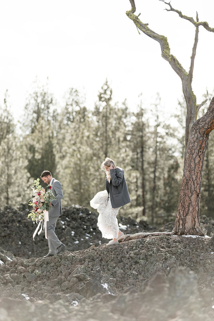 Snowy Styled Shoot Featuring Martin Thornburg "Amber" 