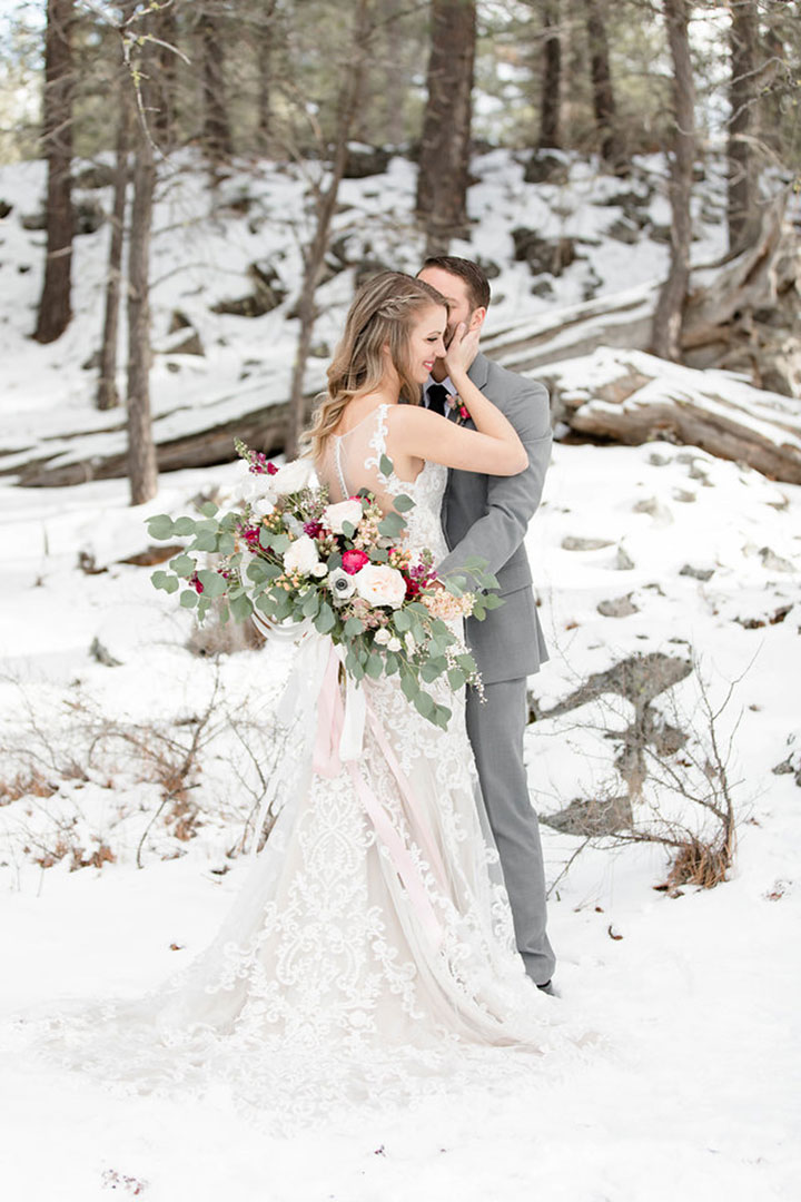 Snowy Styled Shoot Featuring Martin Thornburg "Amber" 