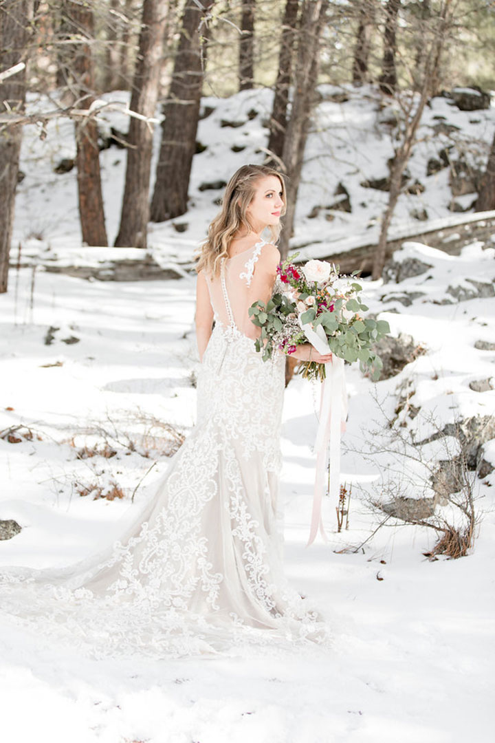 Snowy Styled Shoot Featuring Martin Thornburg "Amber" 