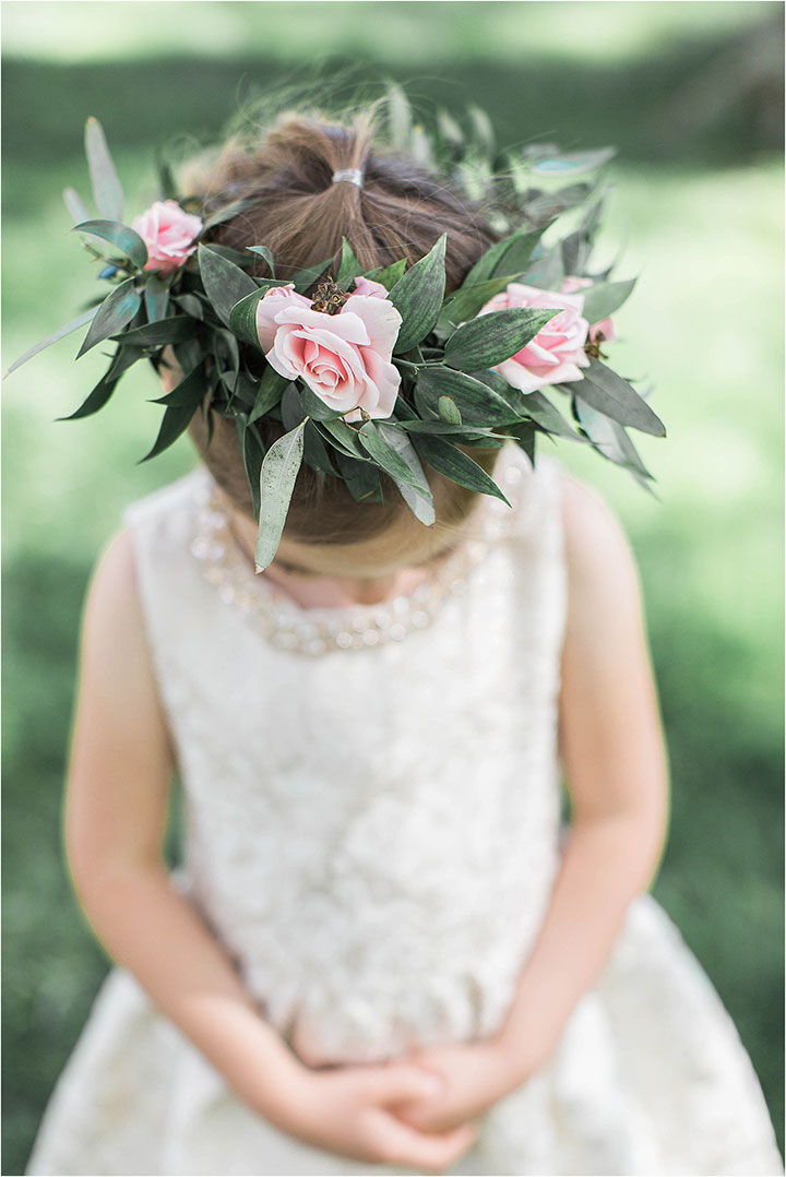 10 of the Sweetest Floral Wreaths for Flower Girls