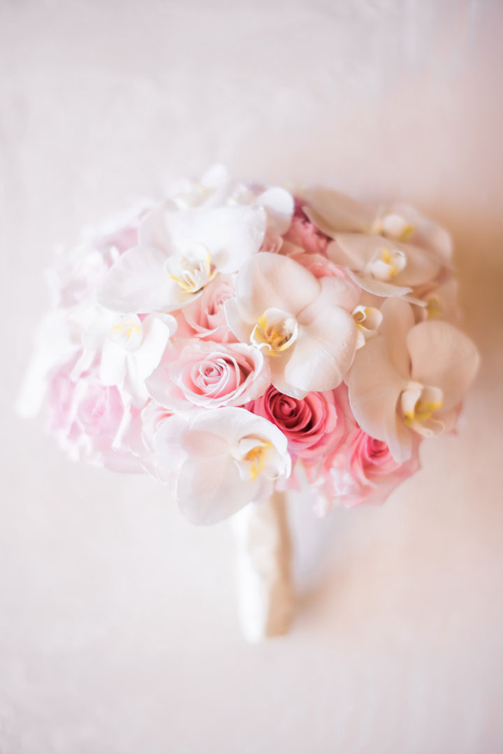 Classic White Wedding With A Little Blue Hue