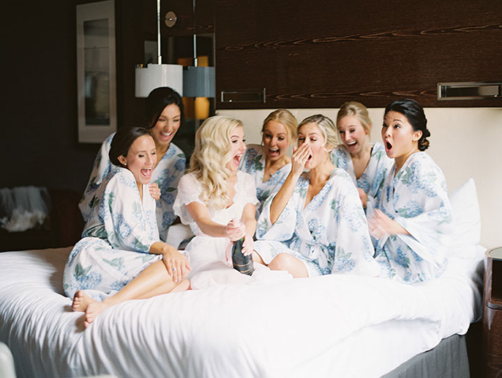 A Pale Pink, Mauve & Grey Wedding In Spring