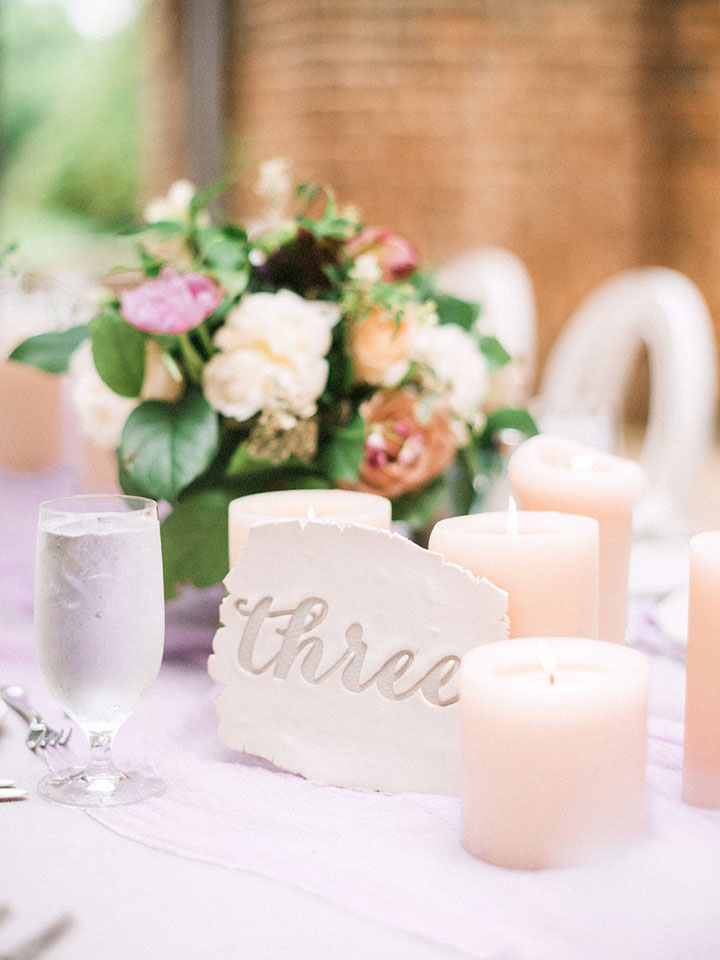 Elegant Spring Bride Wears Martin Thornburg "Cielo" Gown For Her Garden Wedding