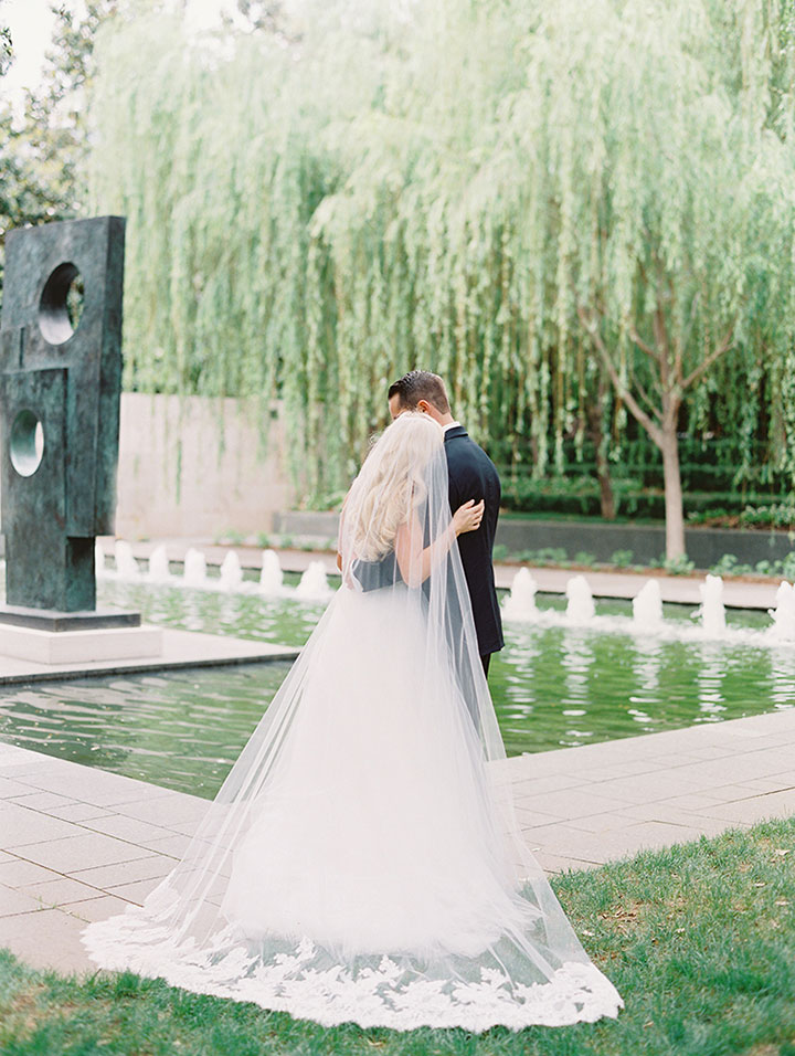 A Pale Pink, Mauve & Grey Wedding In Spring