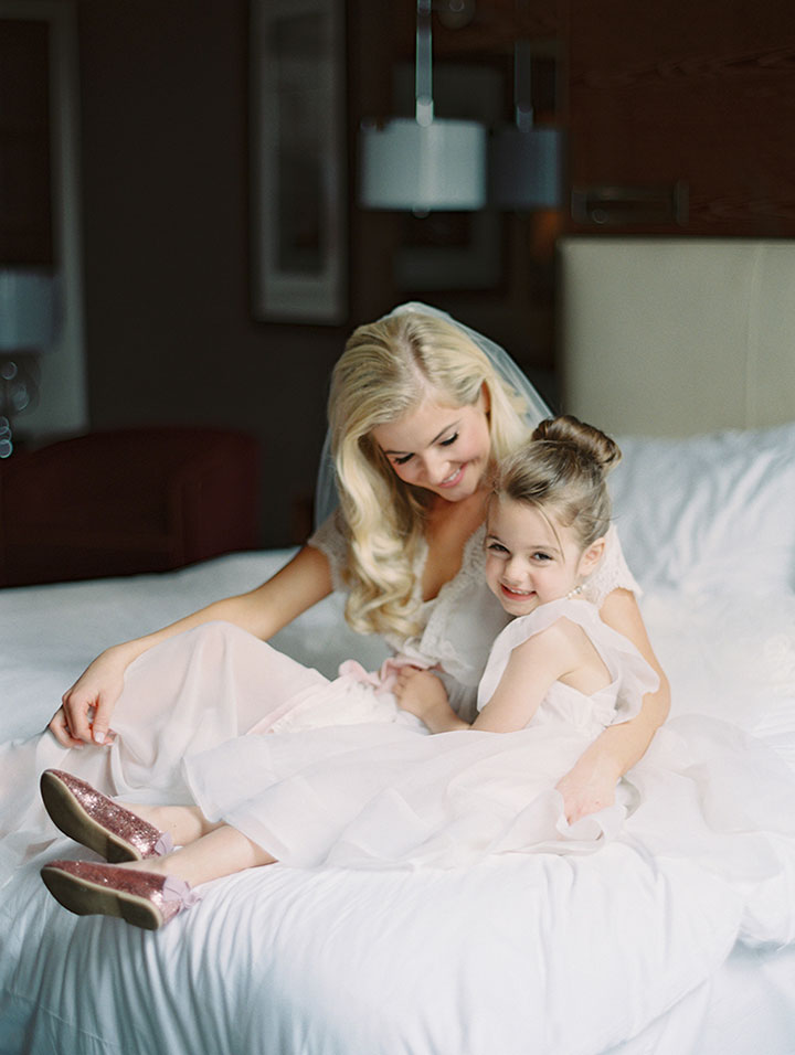 A Pale Pink, Mauve & Grey Wedding In Spring