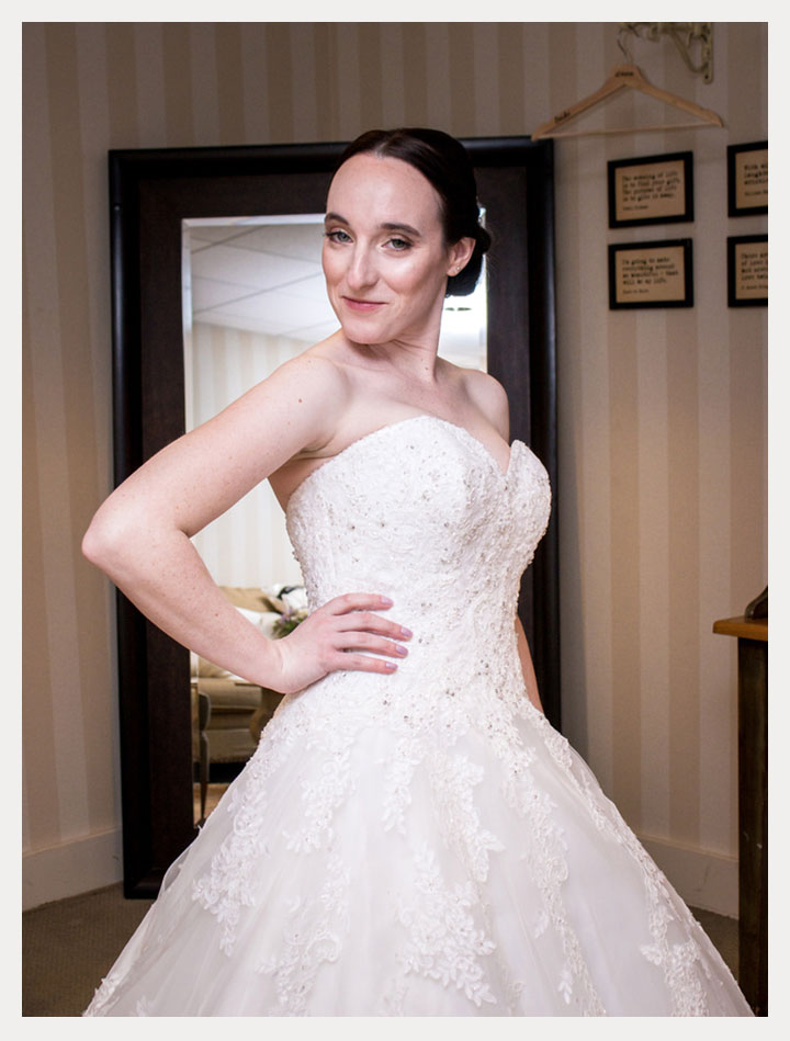 Confident Bride Rocks Martin Thornburg "Wyomia" 
