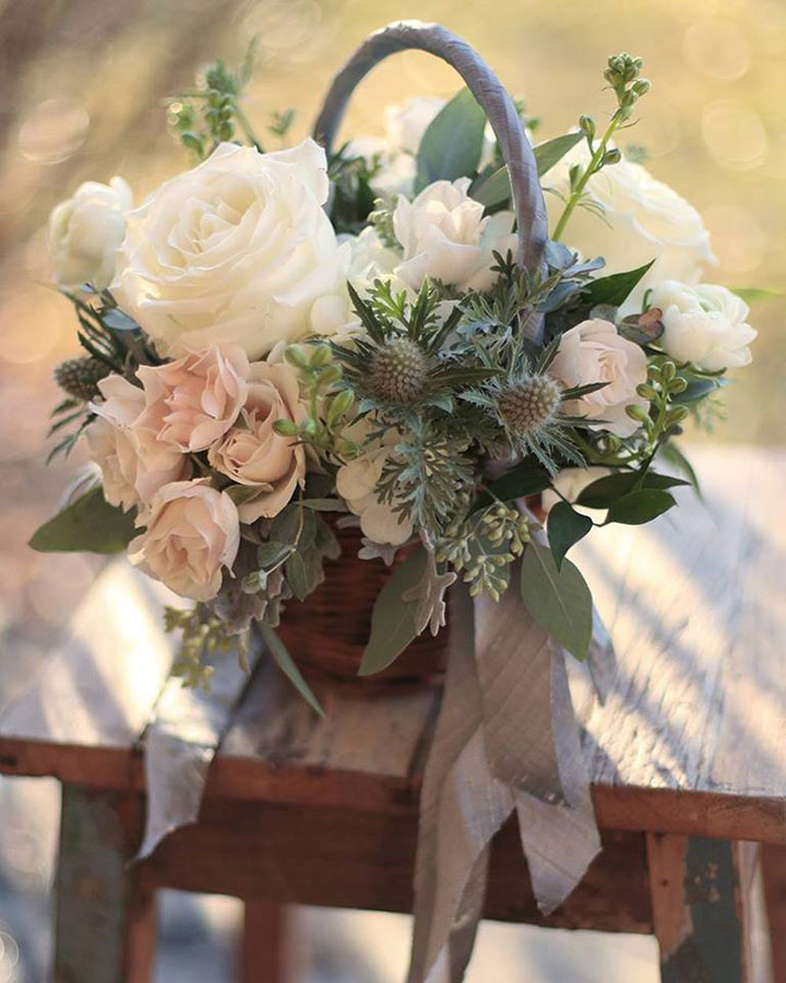 12 Flower Baskets Your Flower Girl Will Love