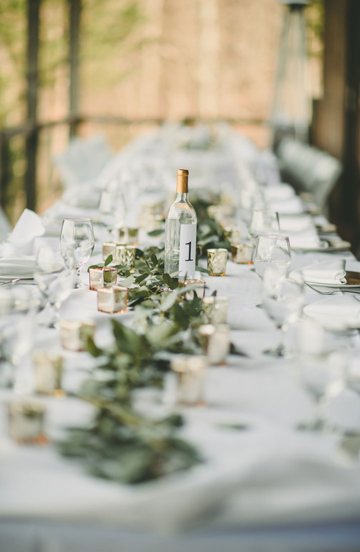 Sweet Bride Wears Martin Thornburg "Amber" For Her Vineyard Wedding