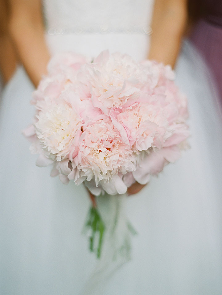 A Pale Pink, Mauve & Grey Wedding In Spring