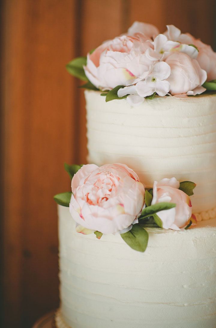 Sweet Bride Wears Martin Thornburg "Amber" For Her Vineyard Wedding